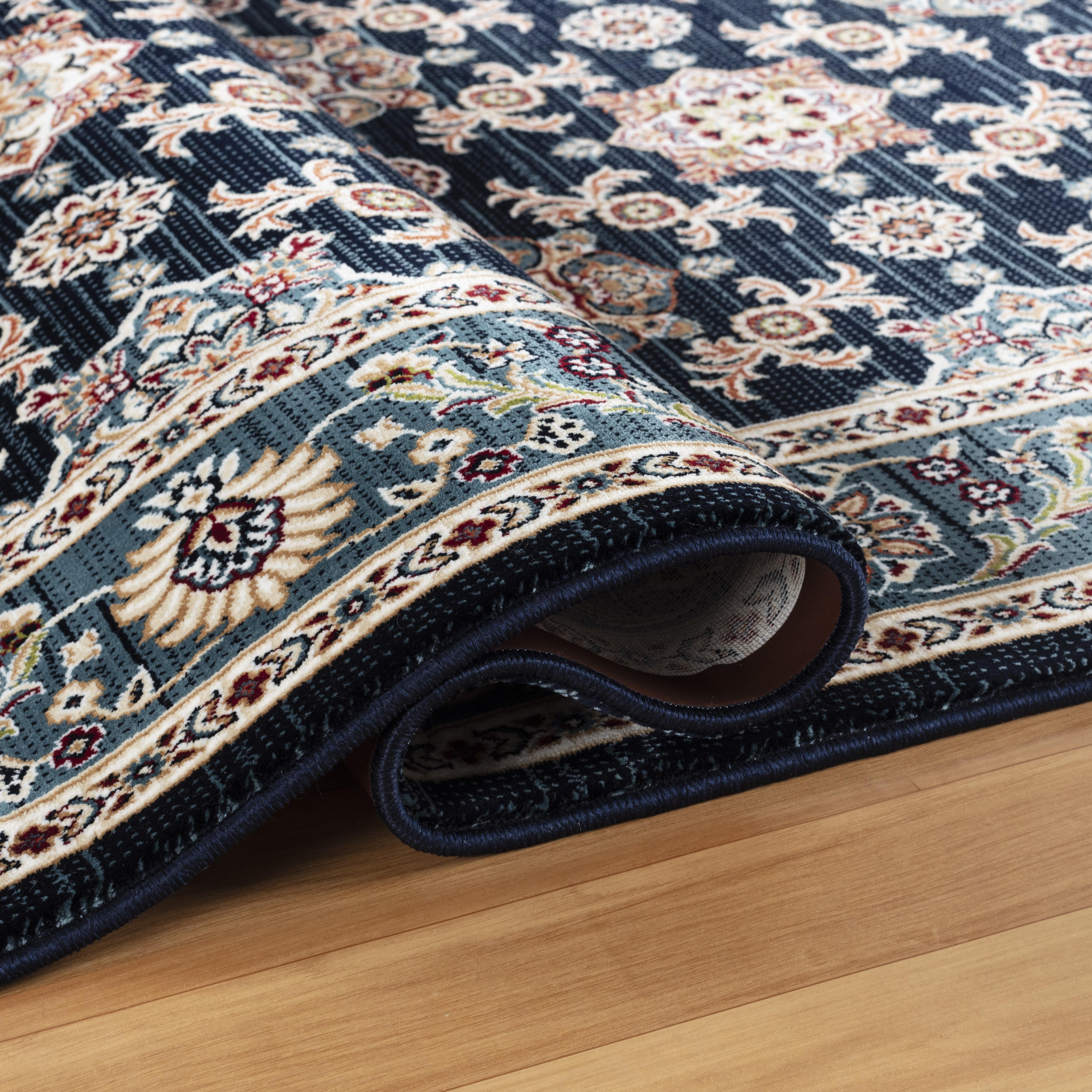 Kandahar D529B Area Rug Navy