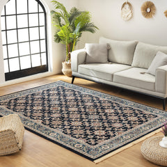 Kandahar D529B Area Rug Navy