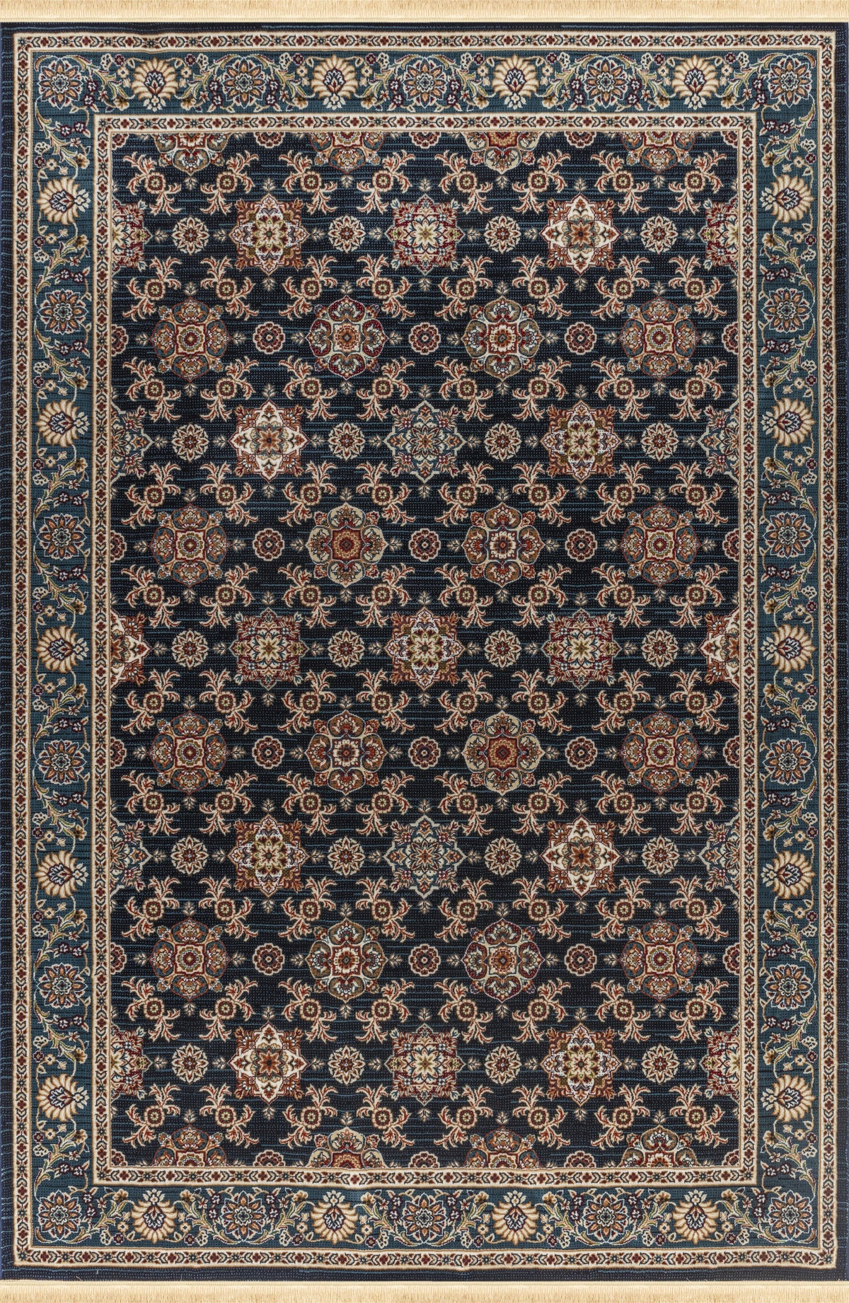 Kandahar D529B Area Rug Navy
