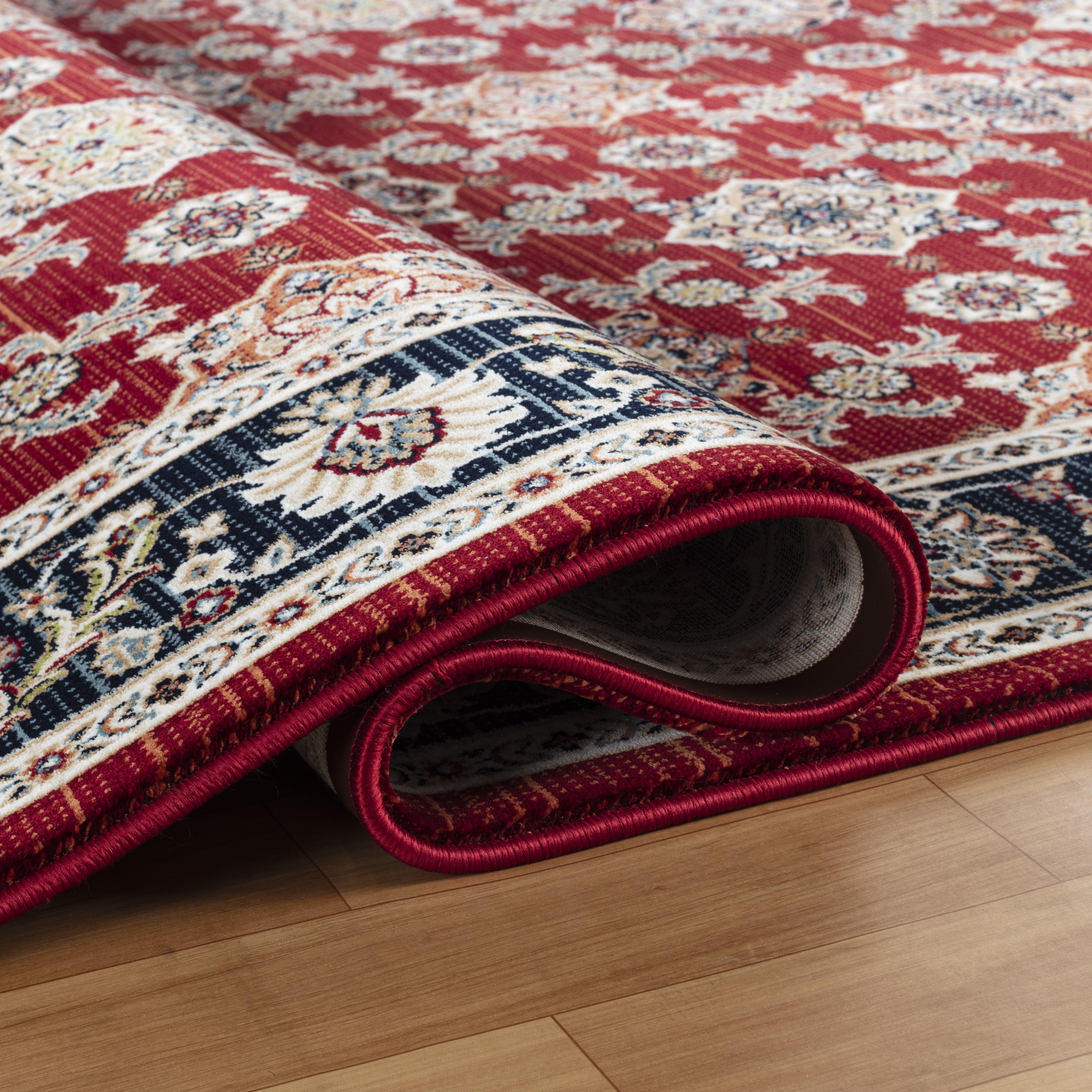 Kandahar D529B Area Rug Red