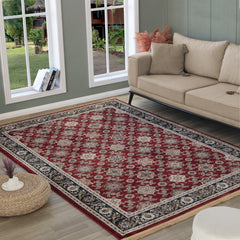 Kandahar D529B Area Rug Red