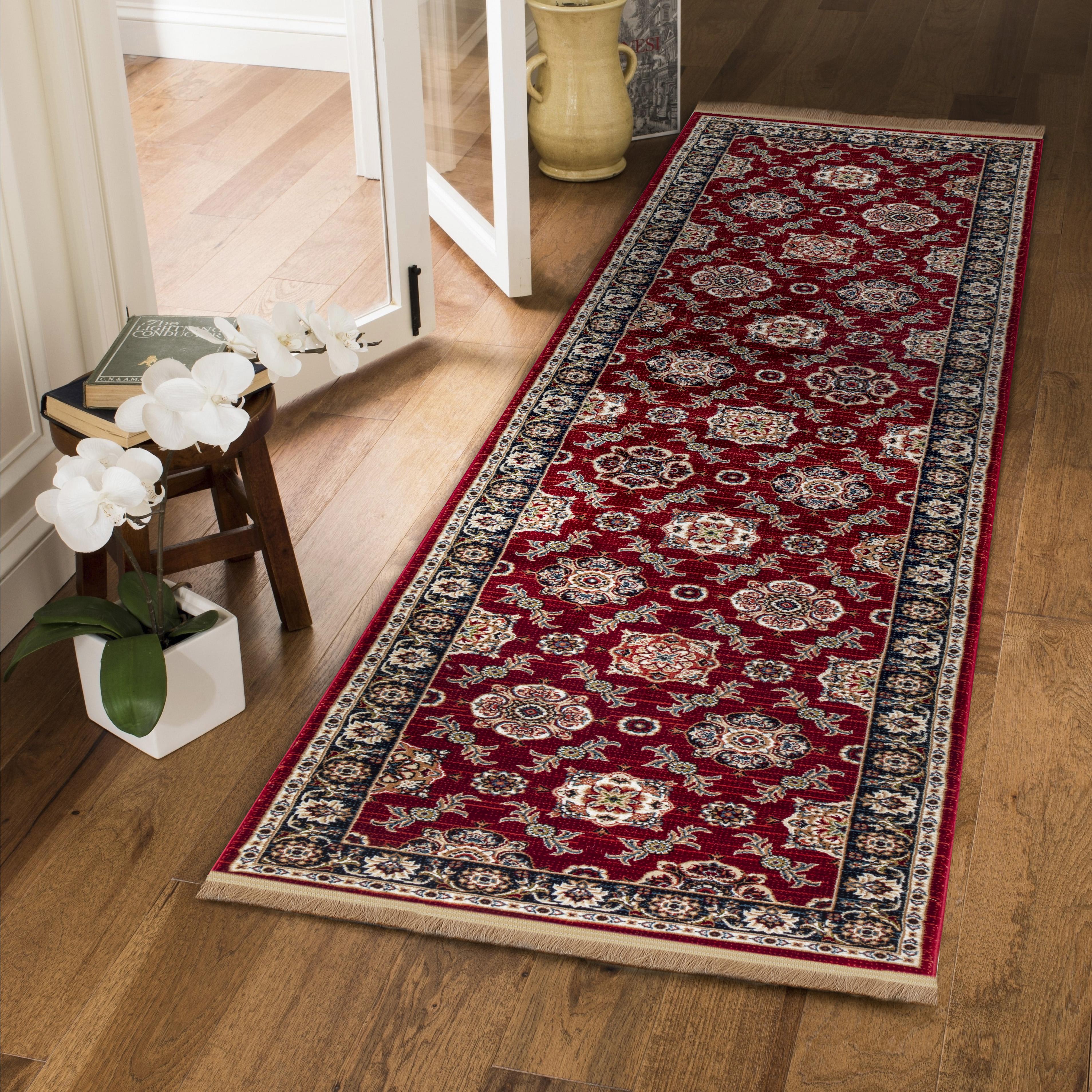 Kandahar D529B Area Rug Red