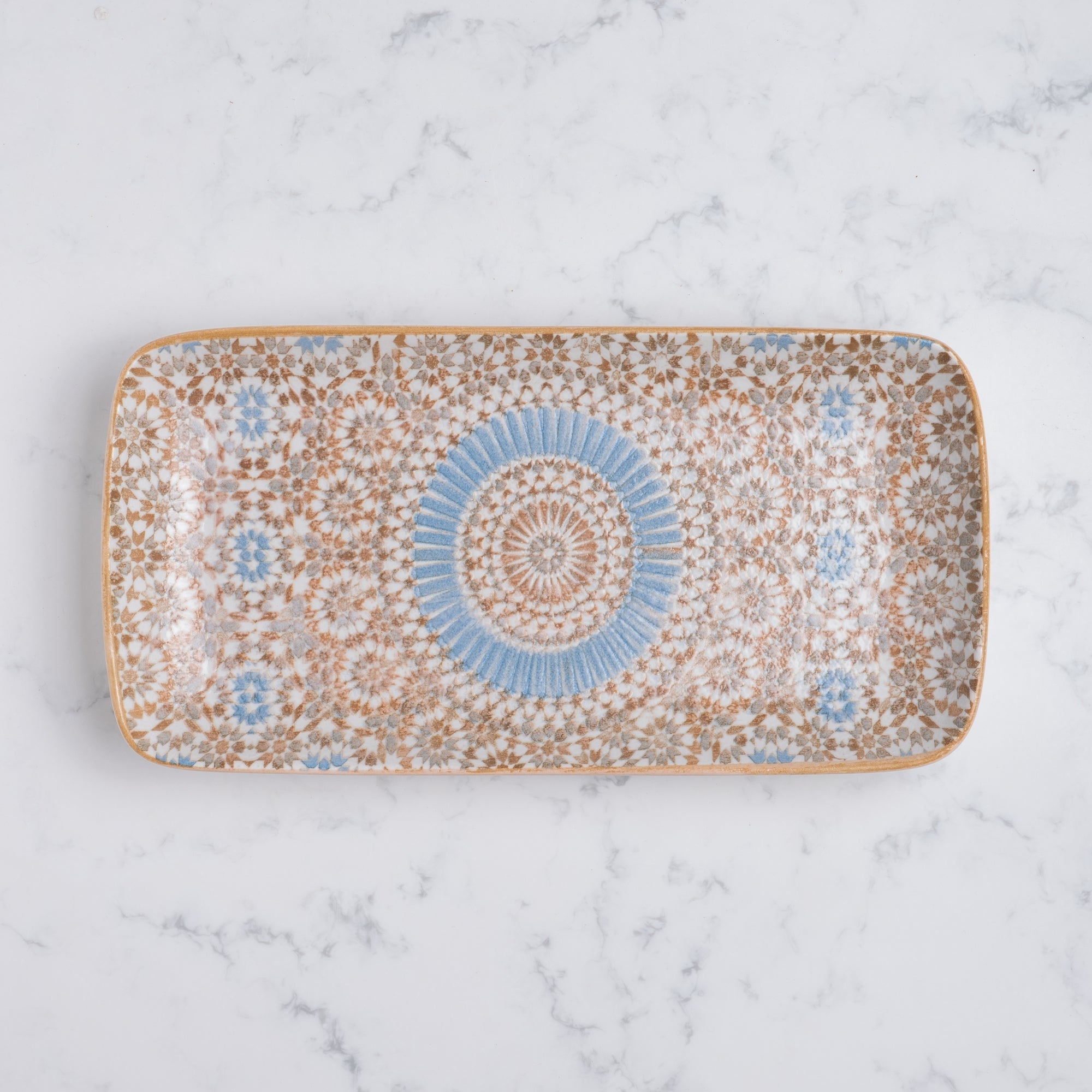 Rectangle Plate | Porcelain, Pack of 6