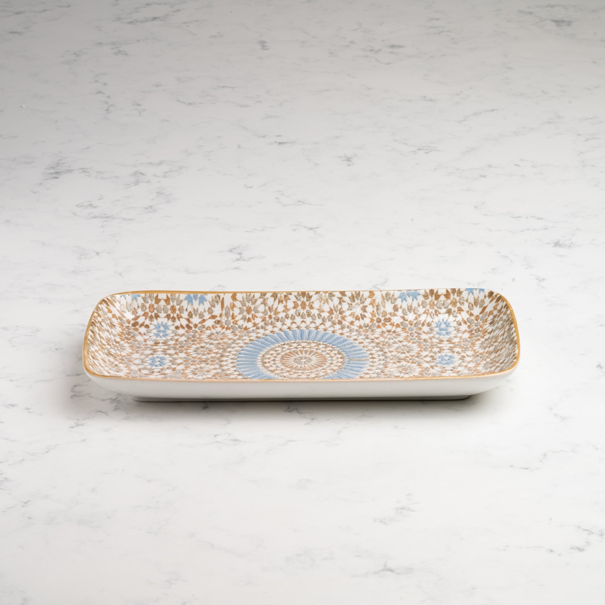 Rectangle Plate | Porcelain, Pack of 6