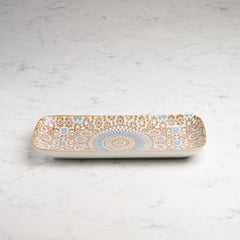 Rectangle Plate | Porcelain, Pack of 6