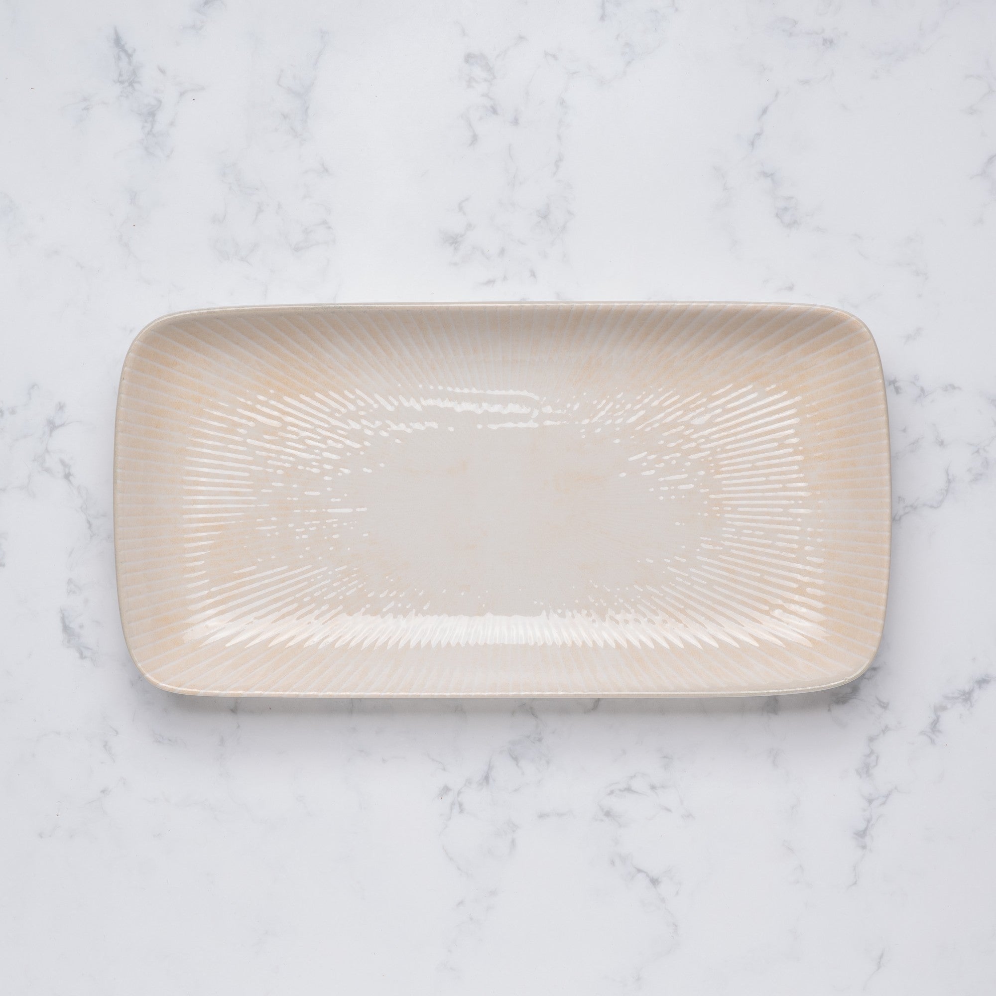 Rectangle Plate | Porcelain, Set of 6