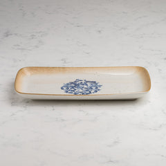 Rectangle Plate | Amalfi | Porcelain, Set of 6