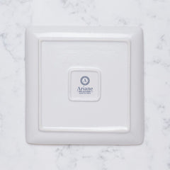 Square Platter With Foot | Porcelain, 6.2" | Pack of 12