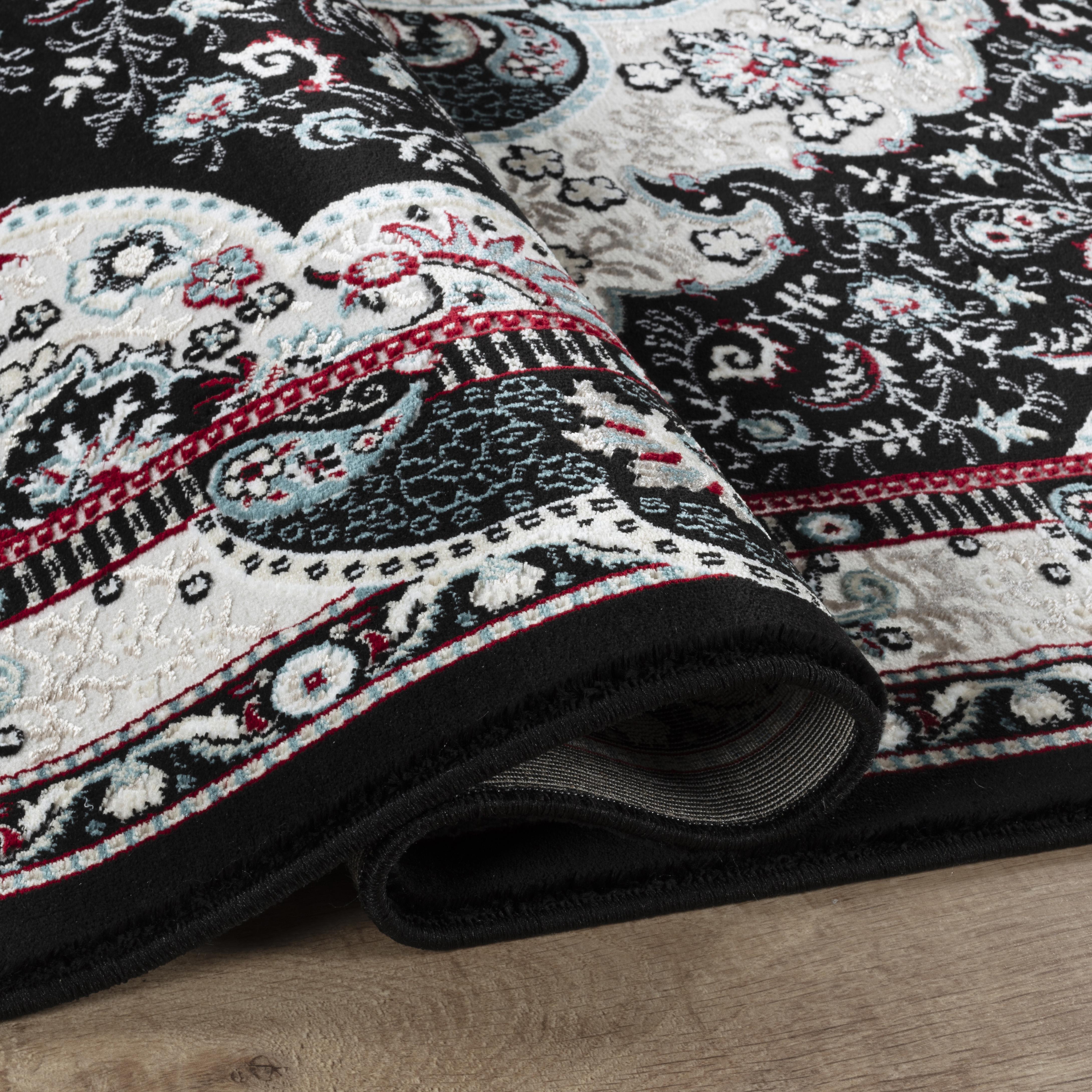 Hereke 470 Area Rug Black