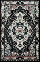 Hereke 470 Area Rug Black