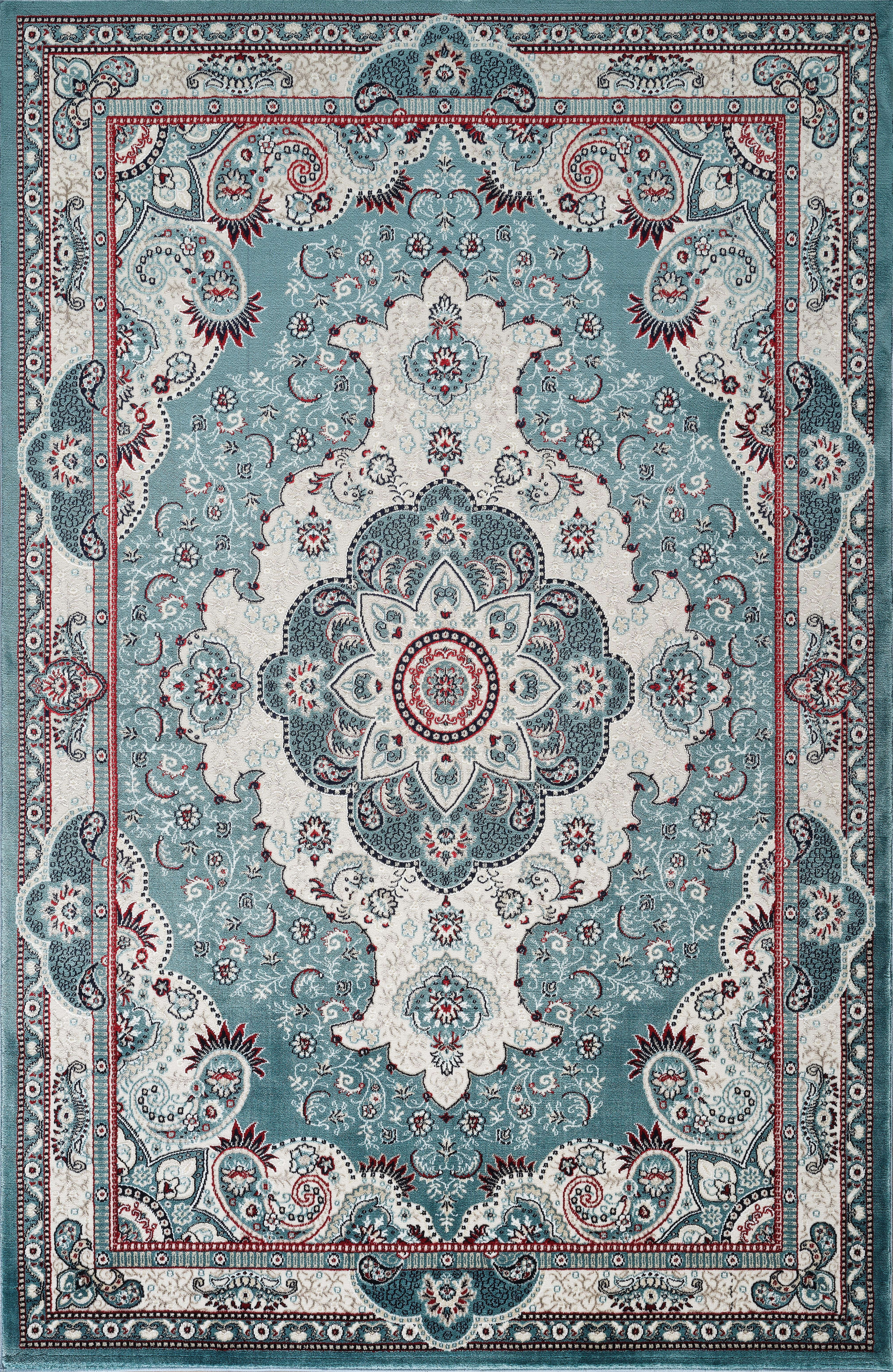 Hereke 470 Area Rug Blue