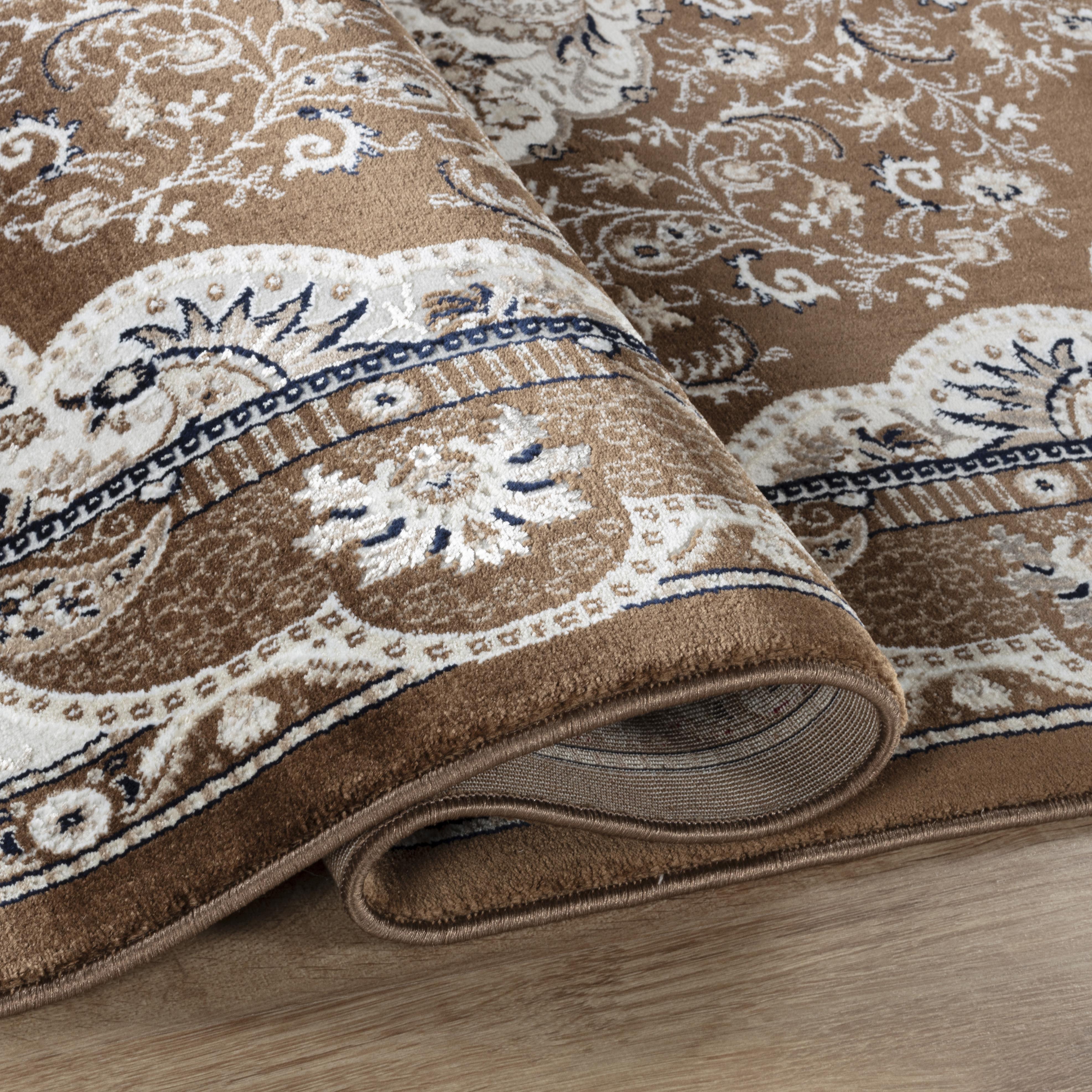 Hereke 470 Area Rug Brown