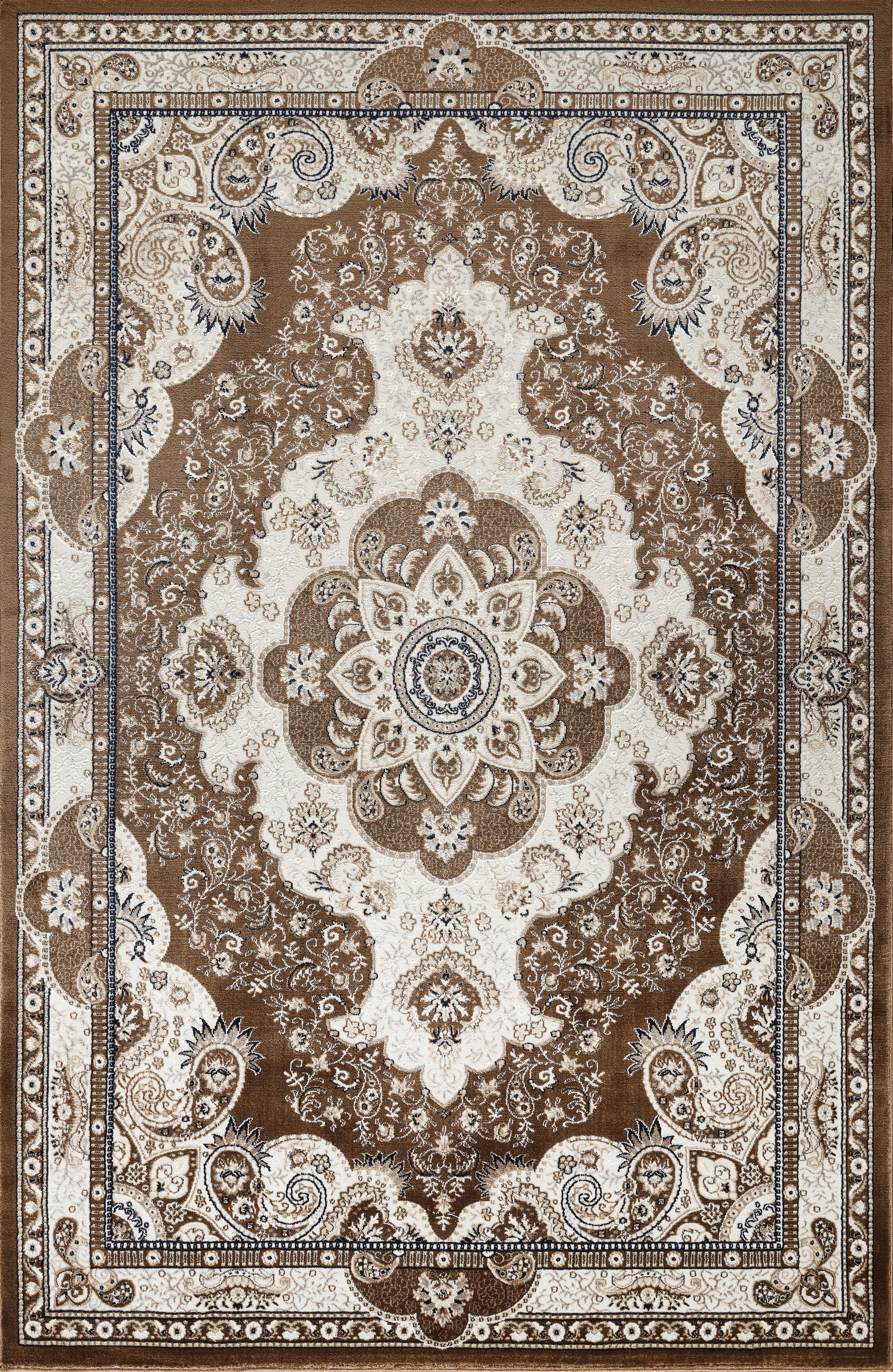 Hereke 470 Area Rug Brown