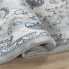 Hereke 470 Area Rug Grey