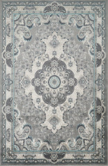 Hereke 470 Area Rug Grey