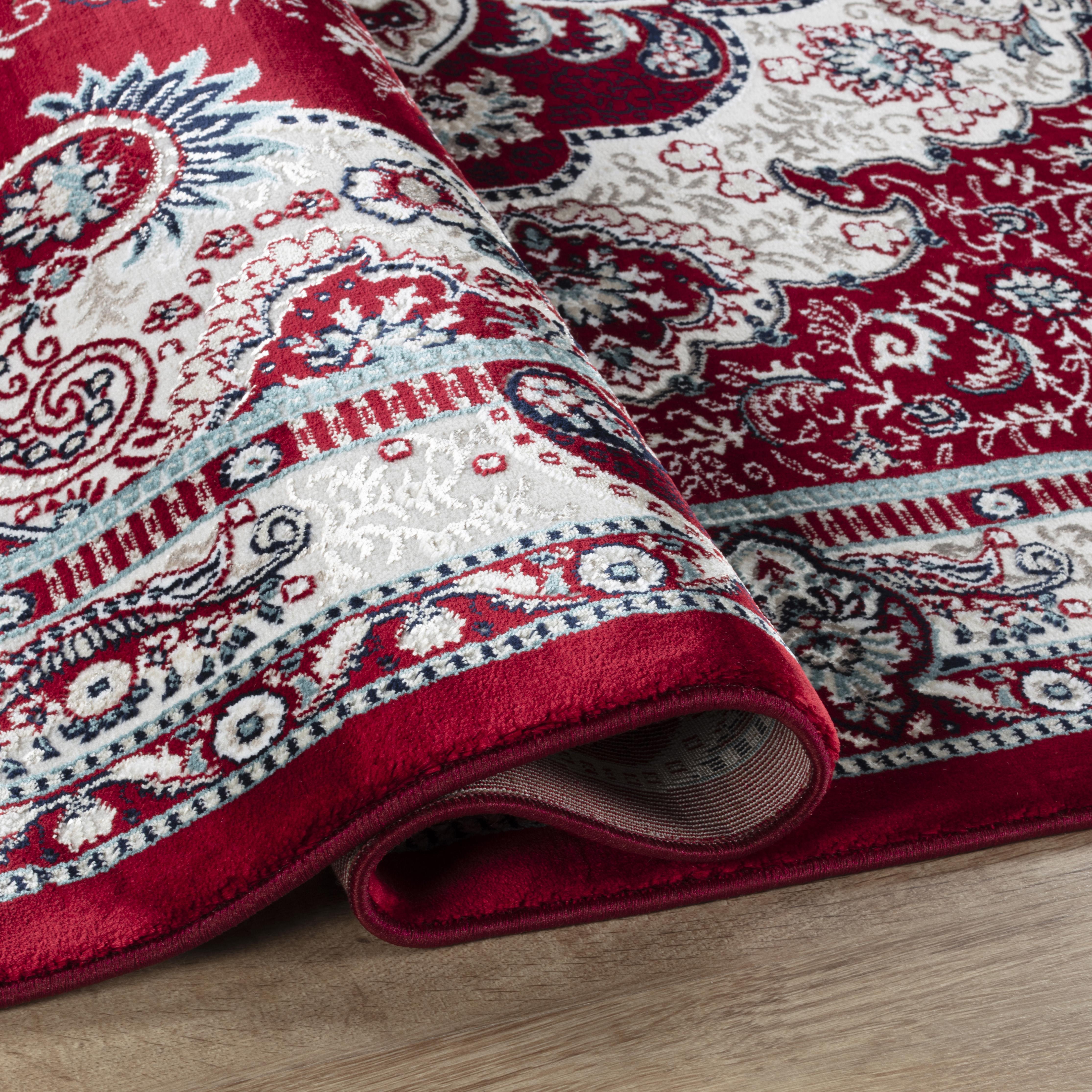 Hereke 470 Area Rug Red