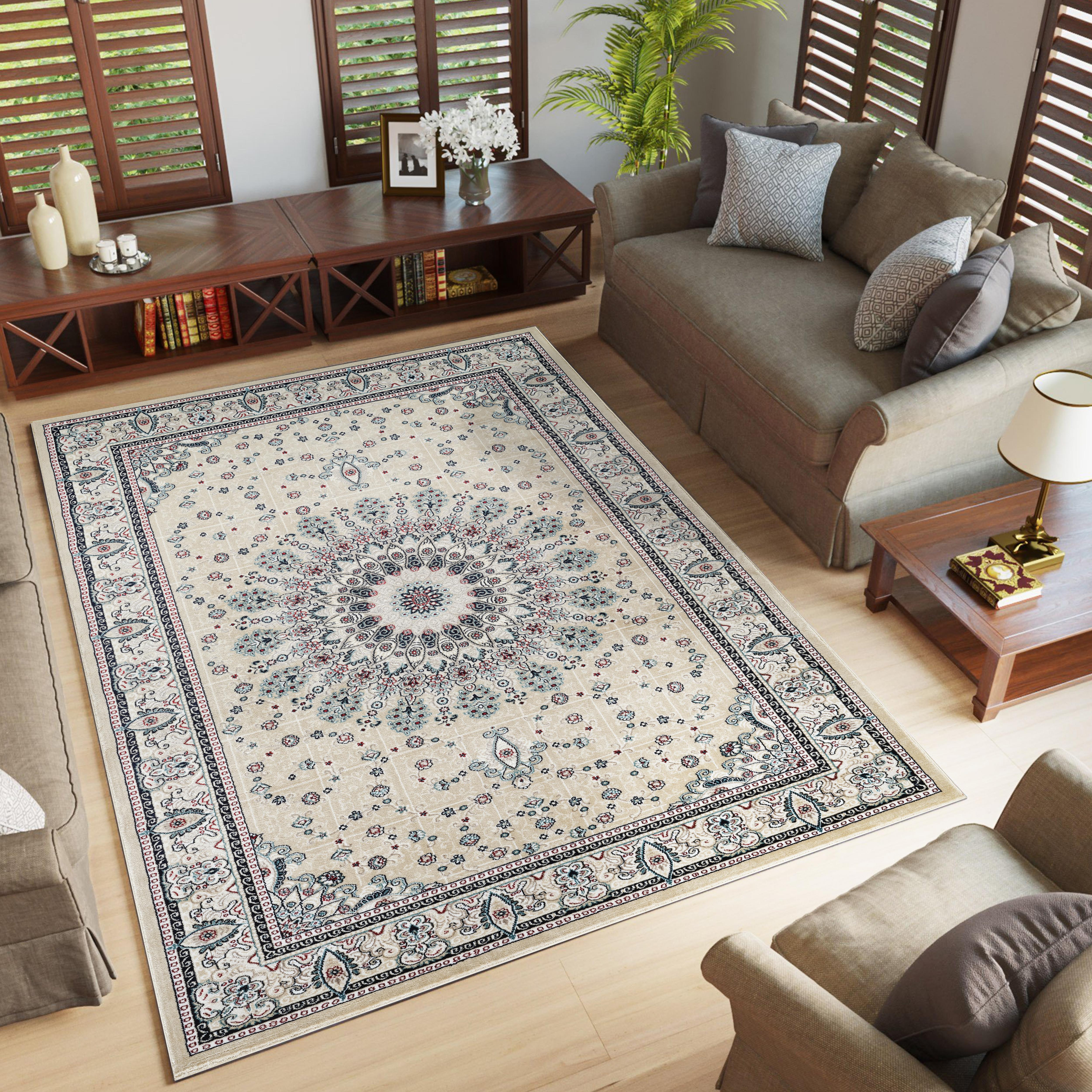 Hereke 478 Area Rug Beige