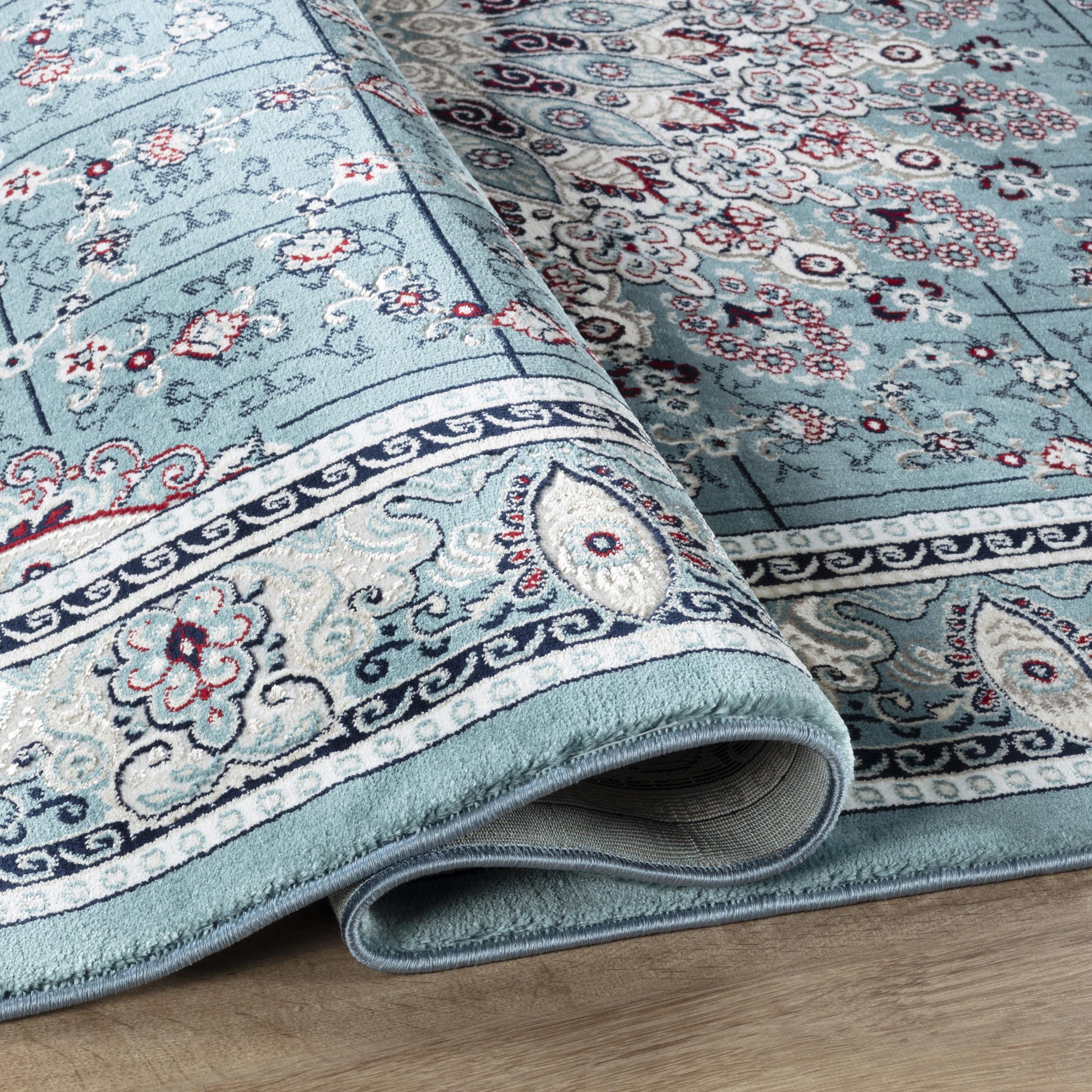Hereke 478 Area Rug Blue