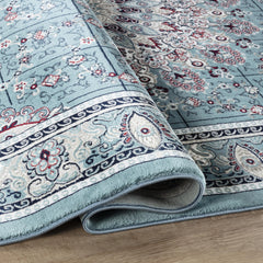 Hereke 478 Area Rug Blue