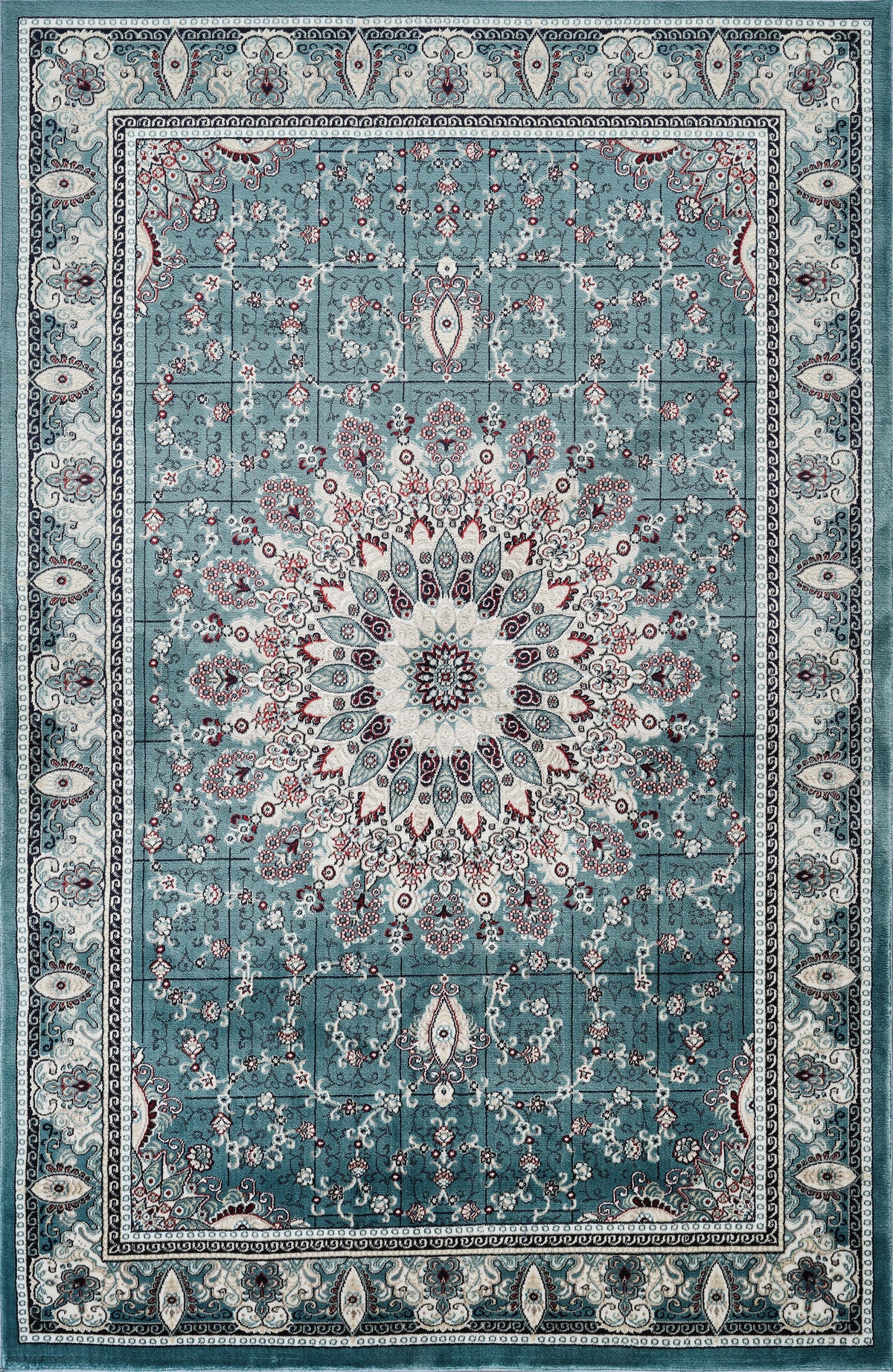 Hereke 478 Area Rug Blue
