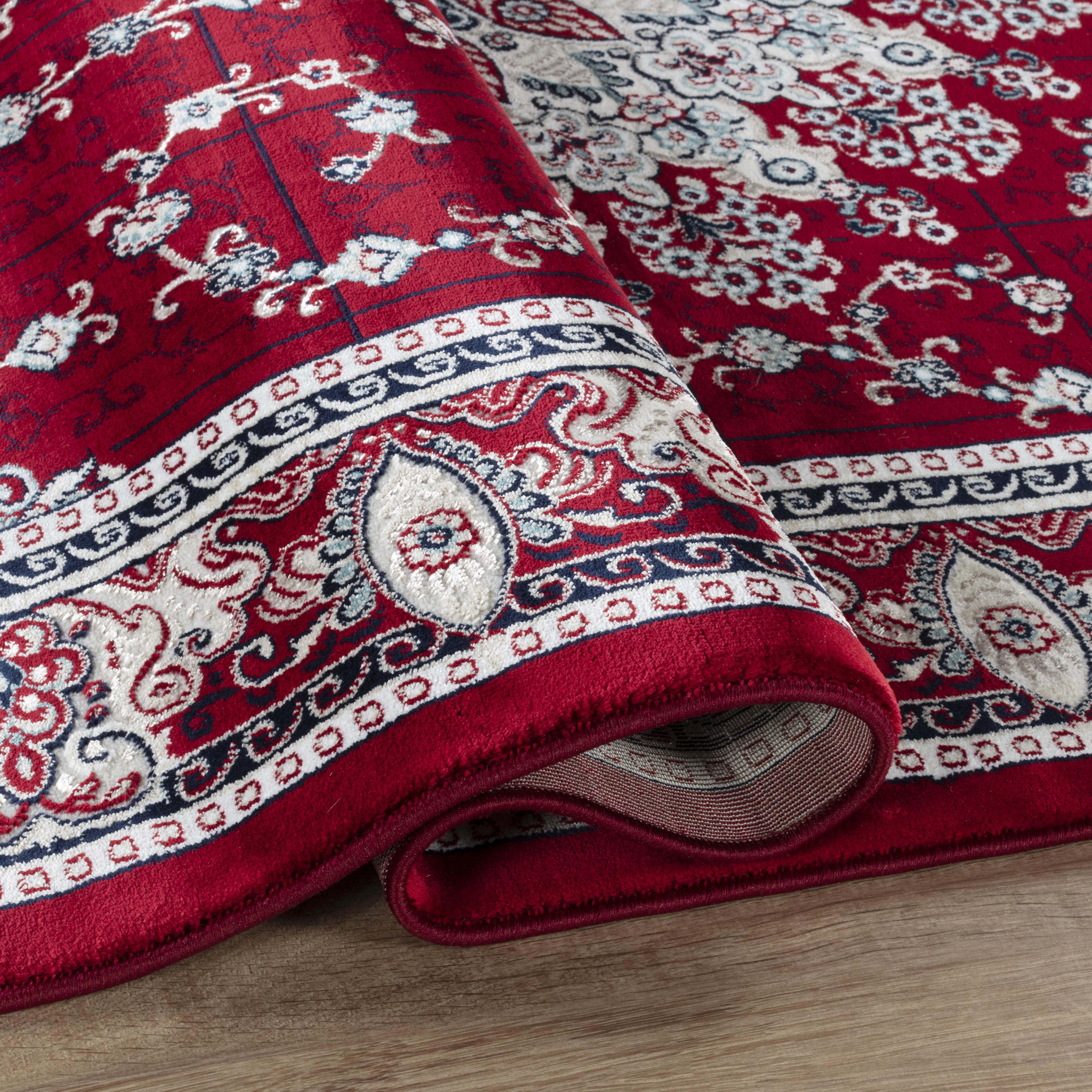 Hereke 478 Area Rug Red