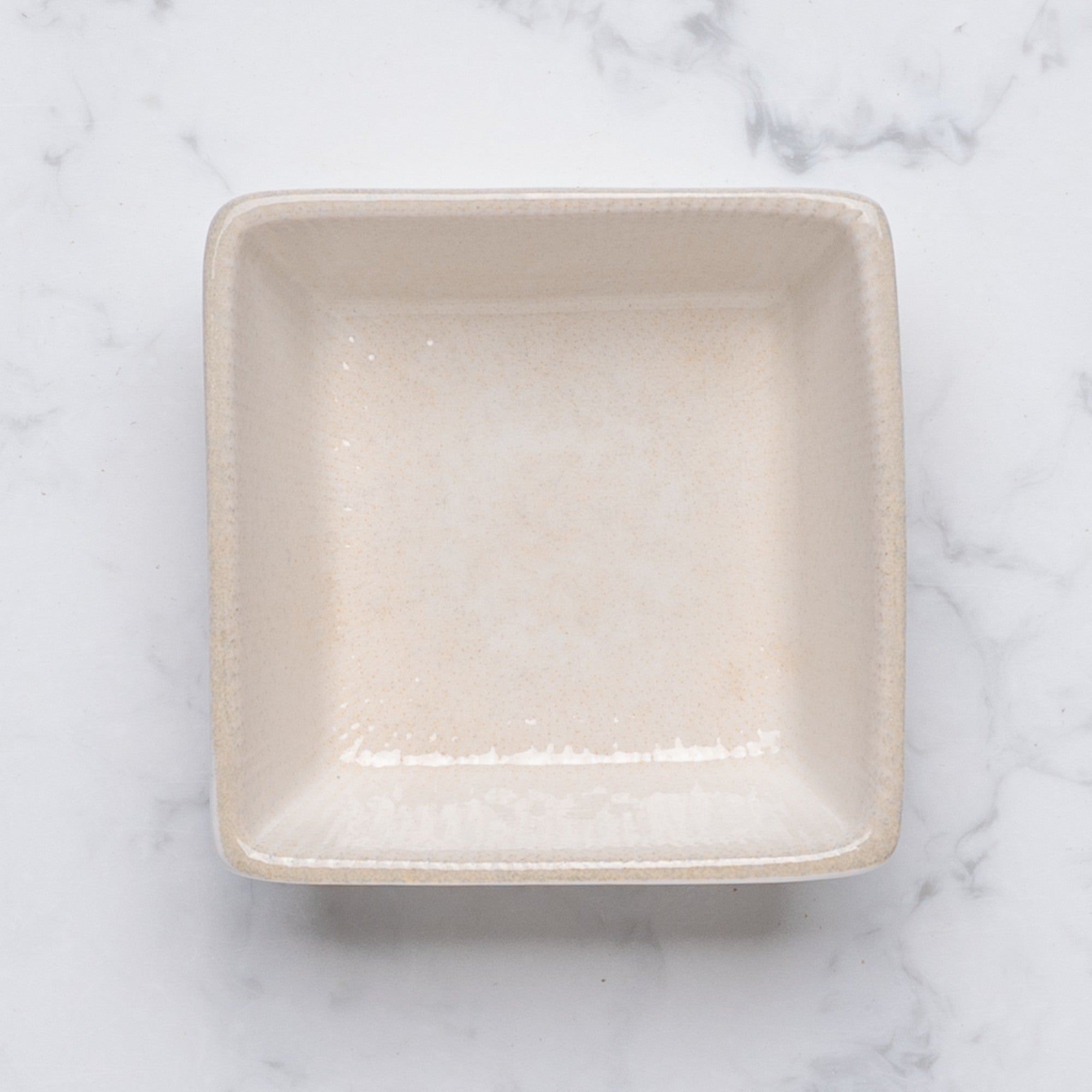 Square Plate | 4.4", Porcelain | Pack of 18