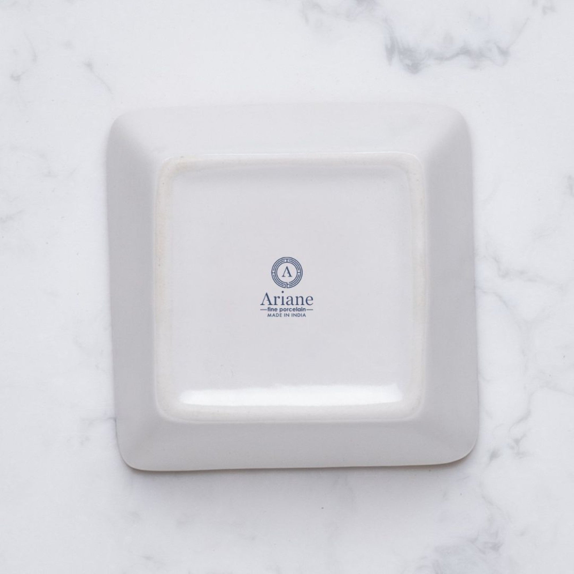 Square Plate | 4.4", Porcelain | Pack of 18