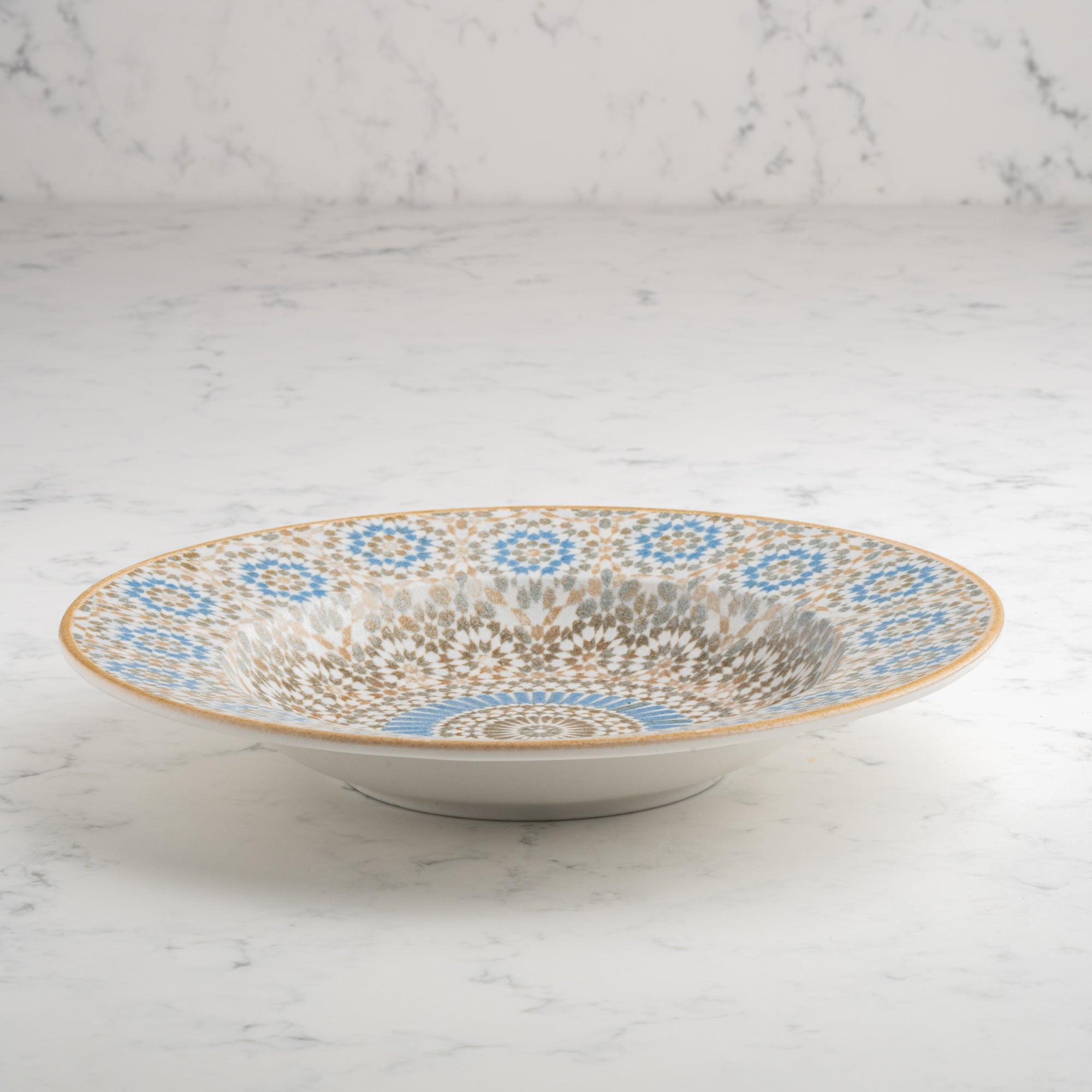 Tangier Deep Plate | Porcelain |  Pack of 6