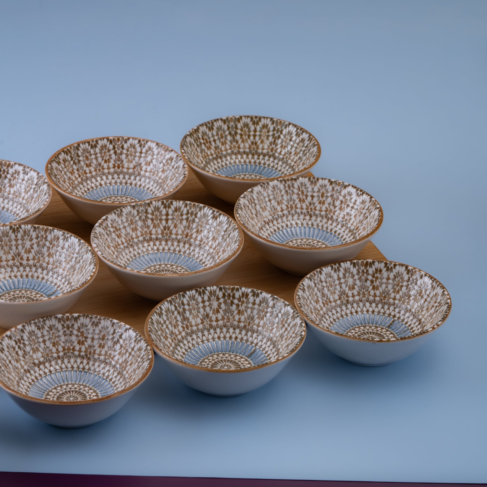 Bowl Service Nappy | Pack of 12, Porcelain