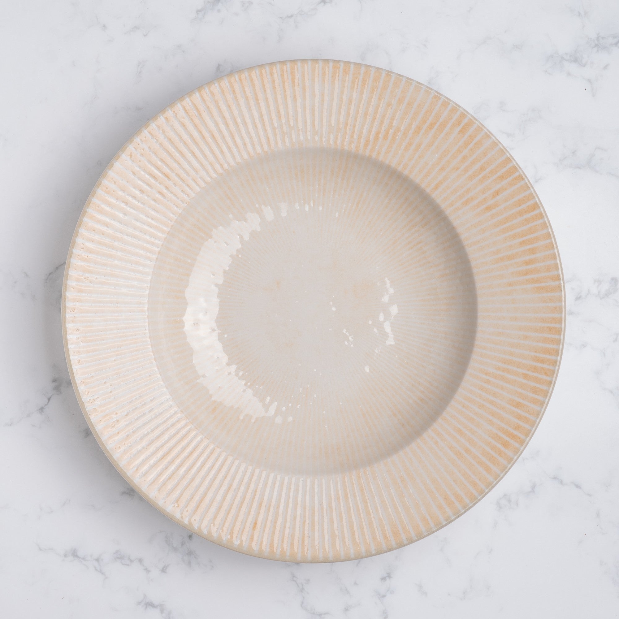 Porcelain Deep Plate | Sand, 8.45oz, | Pack of 12