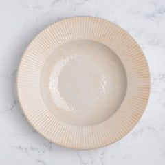 Porcelain Deep Plate | Sand, 8.45oz, | Pack of 12