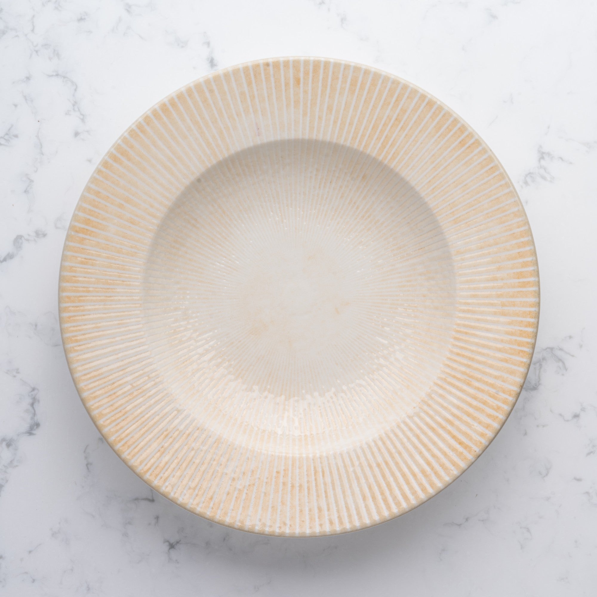 Porcelain Deep Plate | Sand, 11.83oz, | Pack of 12