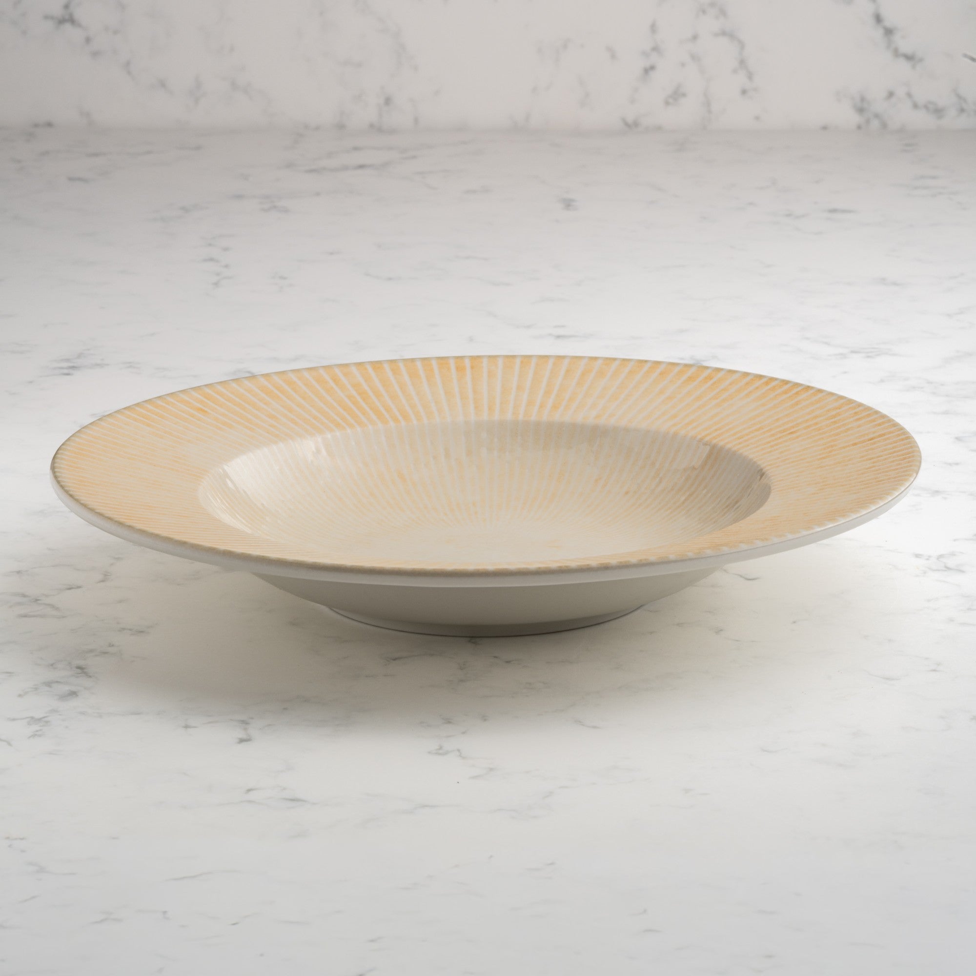 Porcelain Deep Plate | Sand, 11.83oz, | Pack of 12
