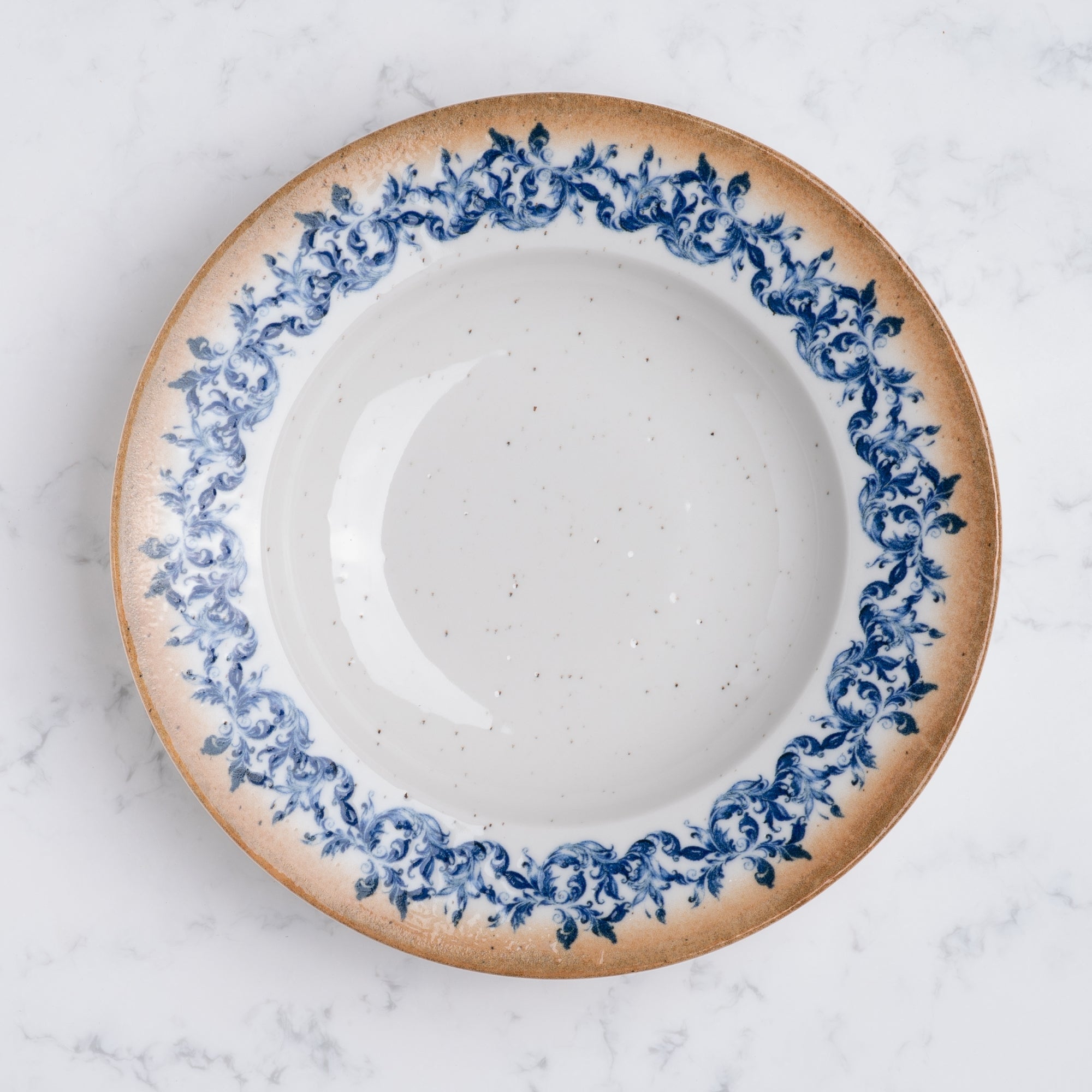 Short Rim Stackable Plate | Porcelain, Set of 4