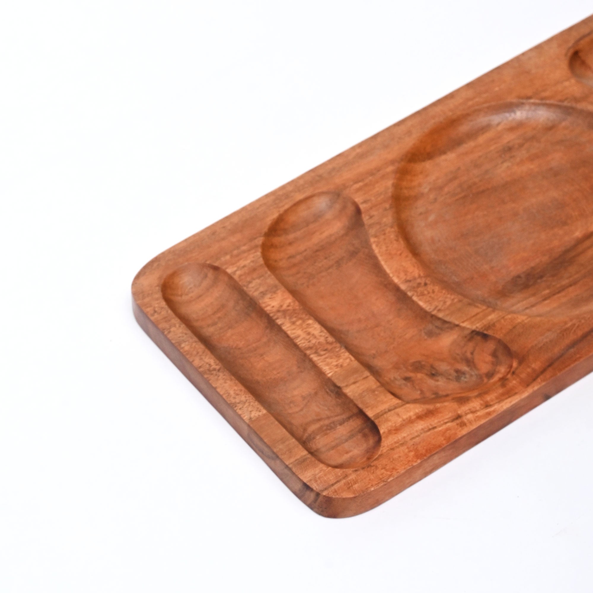 Serving Platter | Acacia Wood | Handmade Elegant Serving