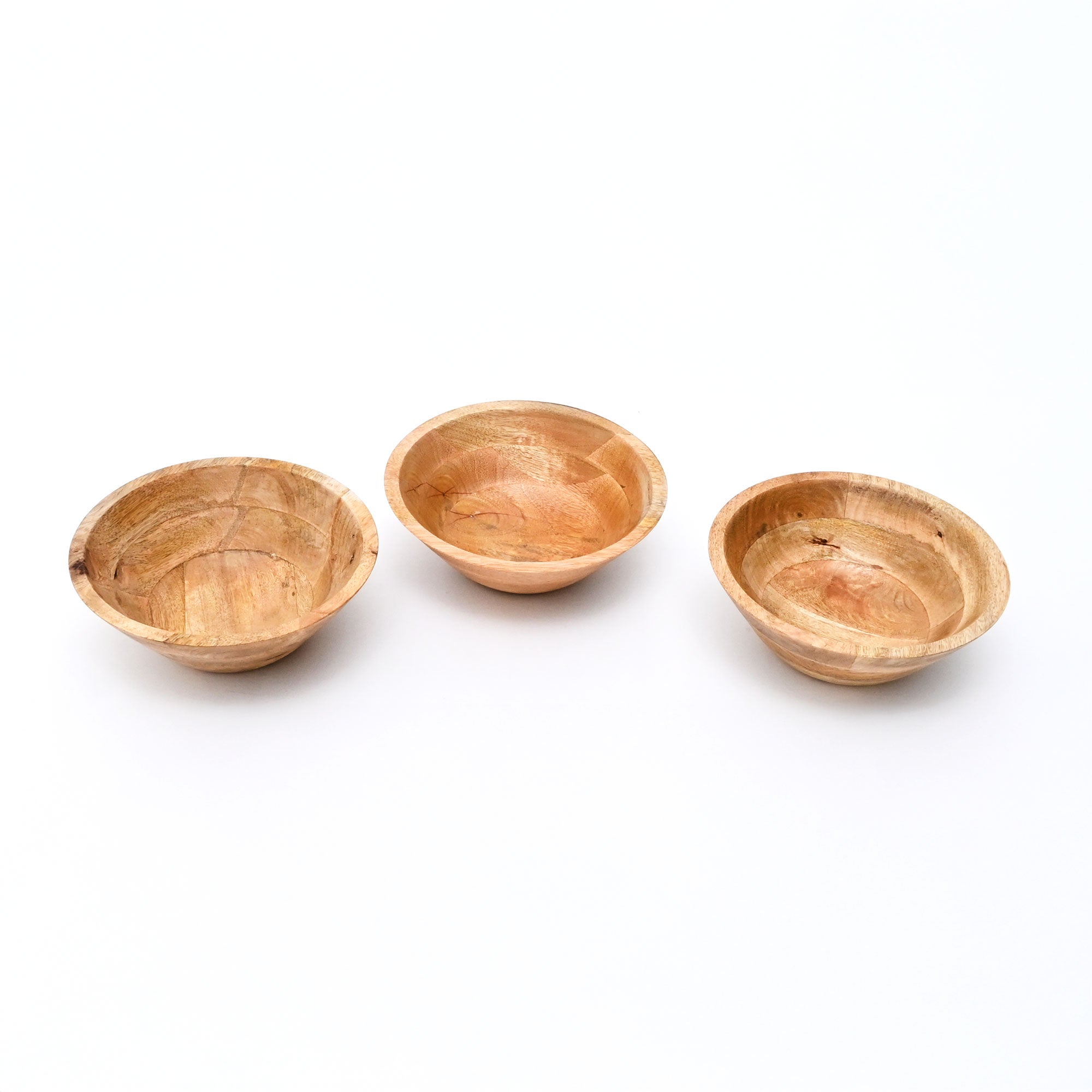 Wood Bowls Set of 3 | Handmade | Mango Wood