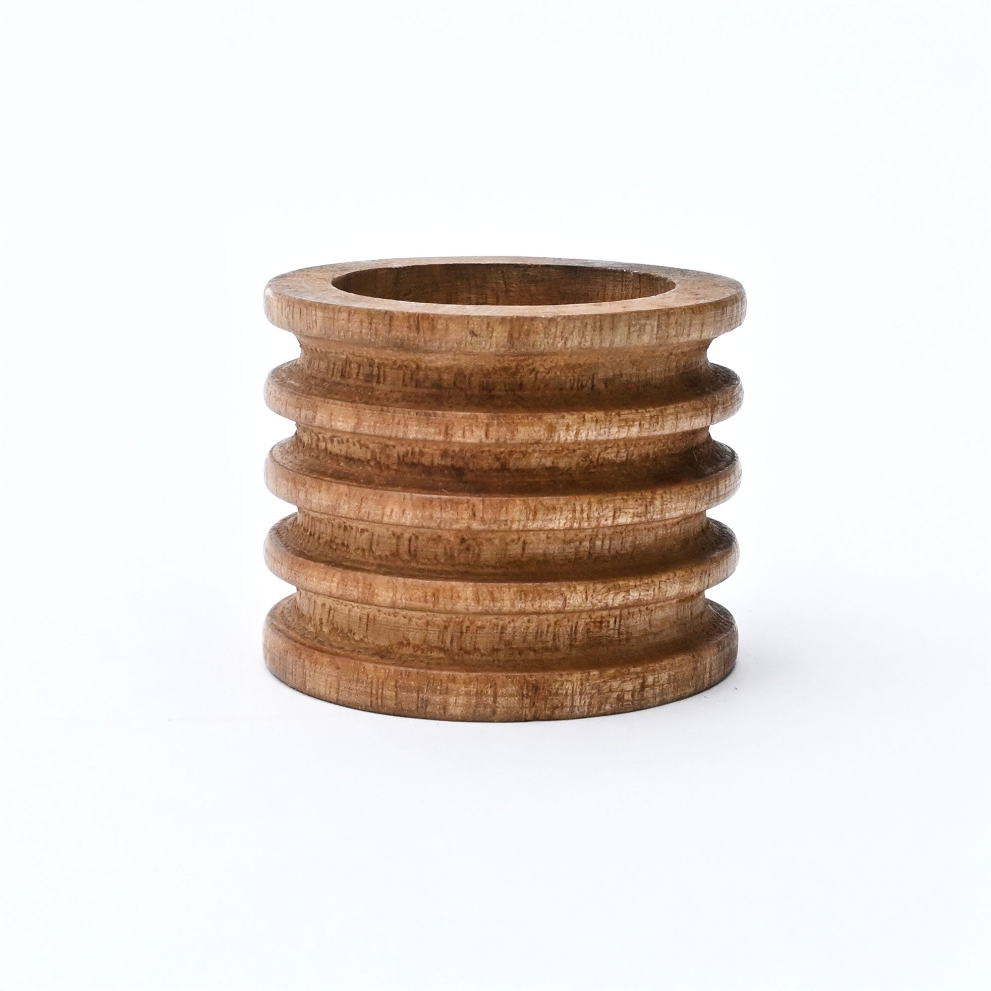 Elegant Wooden Napkin Rings | Set of 4 | Perfect for Dining