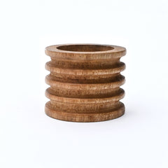 Elegant Wooden Napkin Rings | Set of 4 | Perfect for Dining