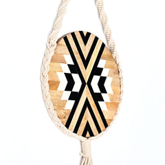 Wood & Rope Wall Hanging | Wood | Rustic Home Decor | 45"