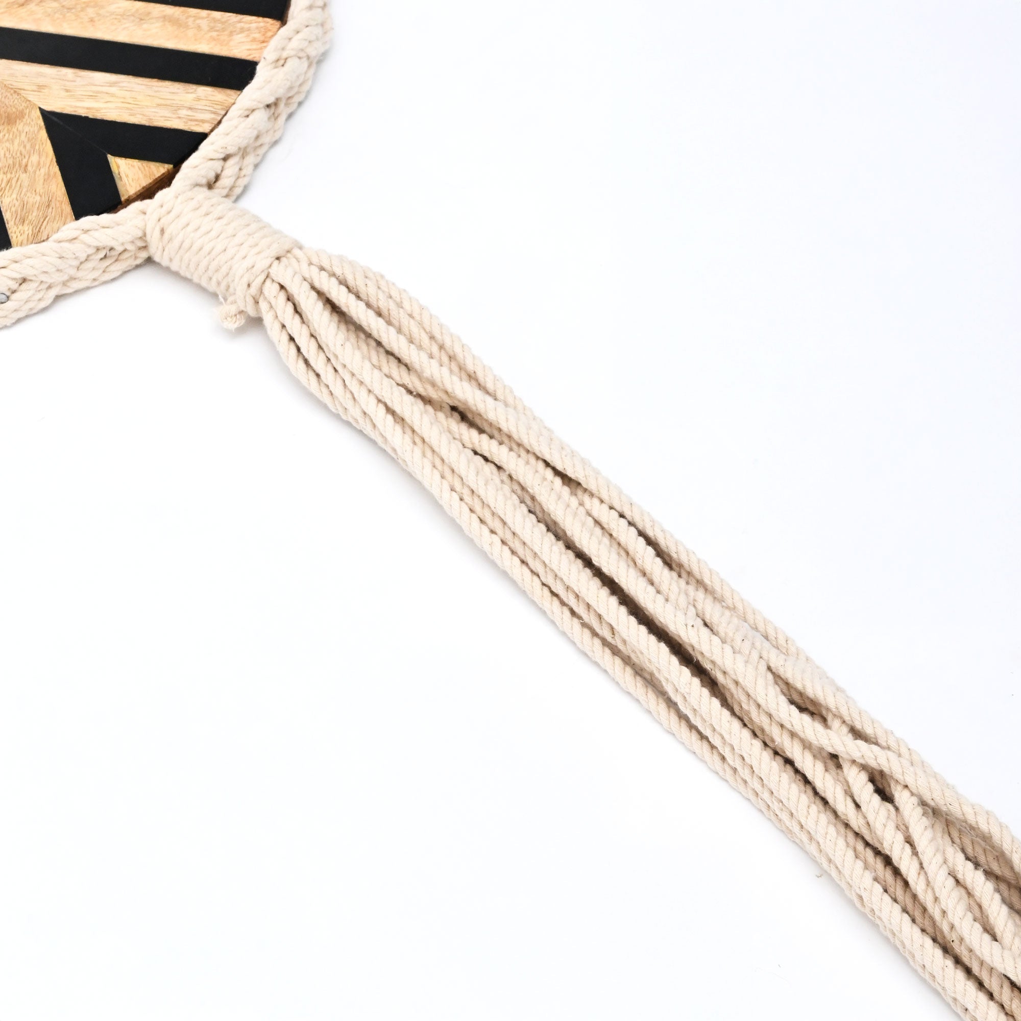 Wood & Rope Wall Hanging | Wood | Rustic Home Decor | 45"
