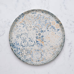 Short Rim Stackable Plate | Set of 4 | Porcelain