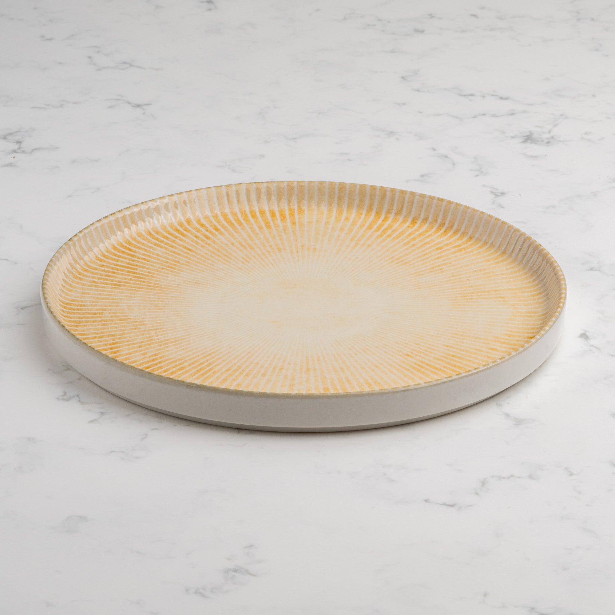 Short Rim Stackable Plate | Porcelain, Pack of  4