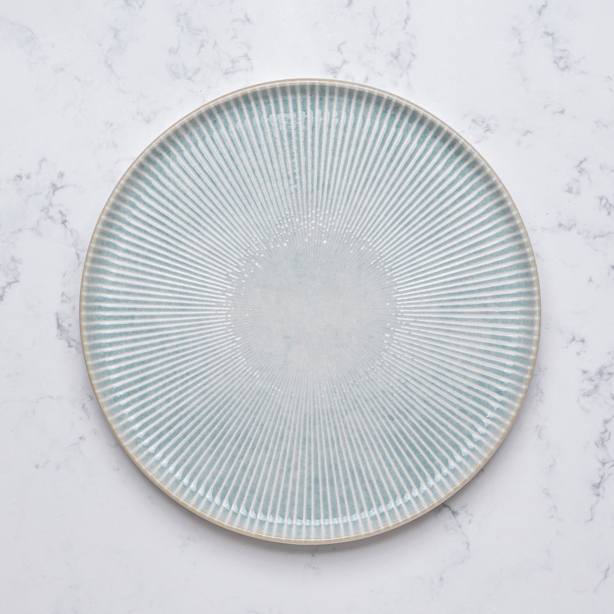 Short Rim Stackable Plate | Porcelain |Set of 4