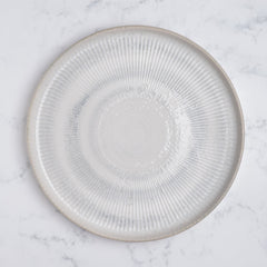 Short Rim Stackable Plate | Set of 4 | Porcelain