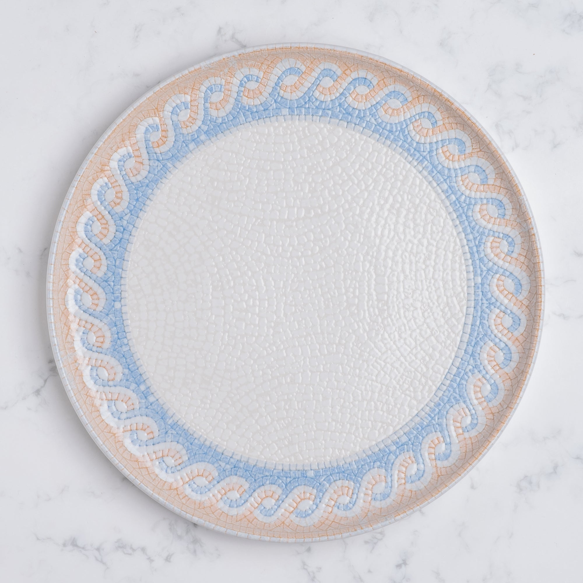 Short Rim Stackable Plates | Porcelain, Set of 4