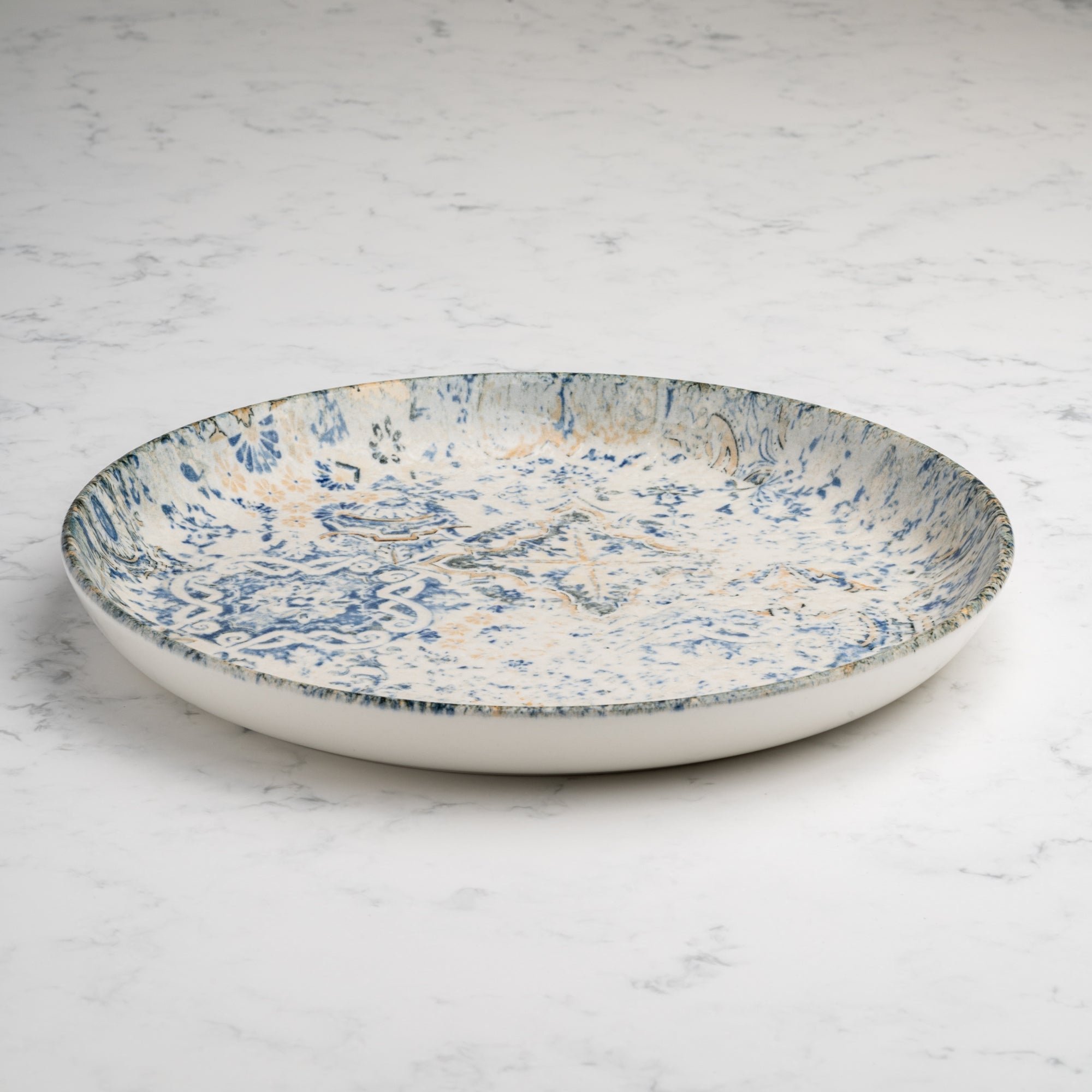 Porcelain Plate Flat | Porcelain | Set of 6