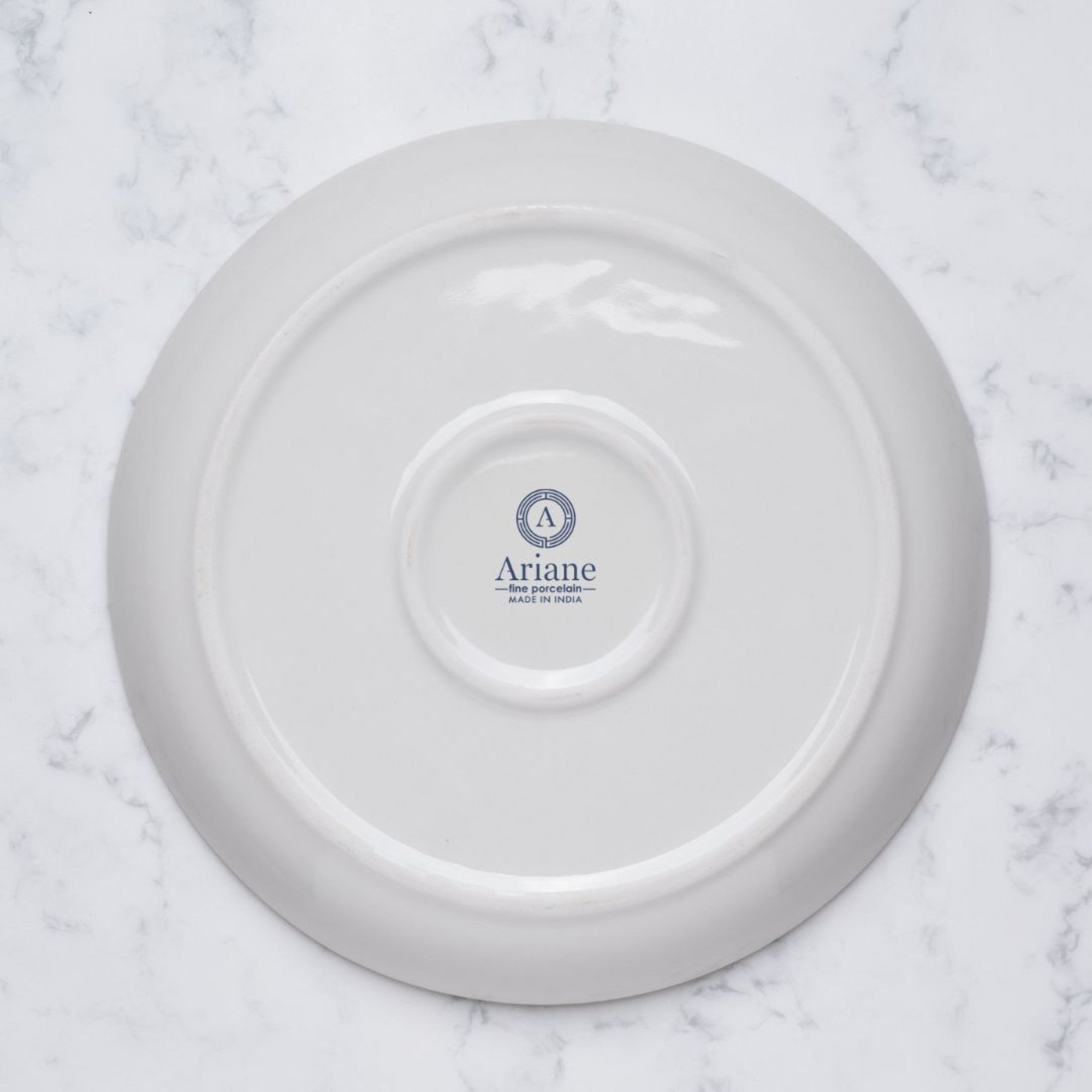 Classic Flat Dining Plate | Porcelain | Set of 6