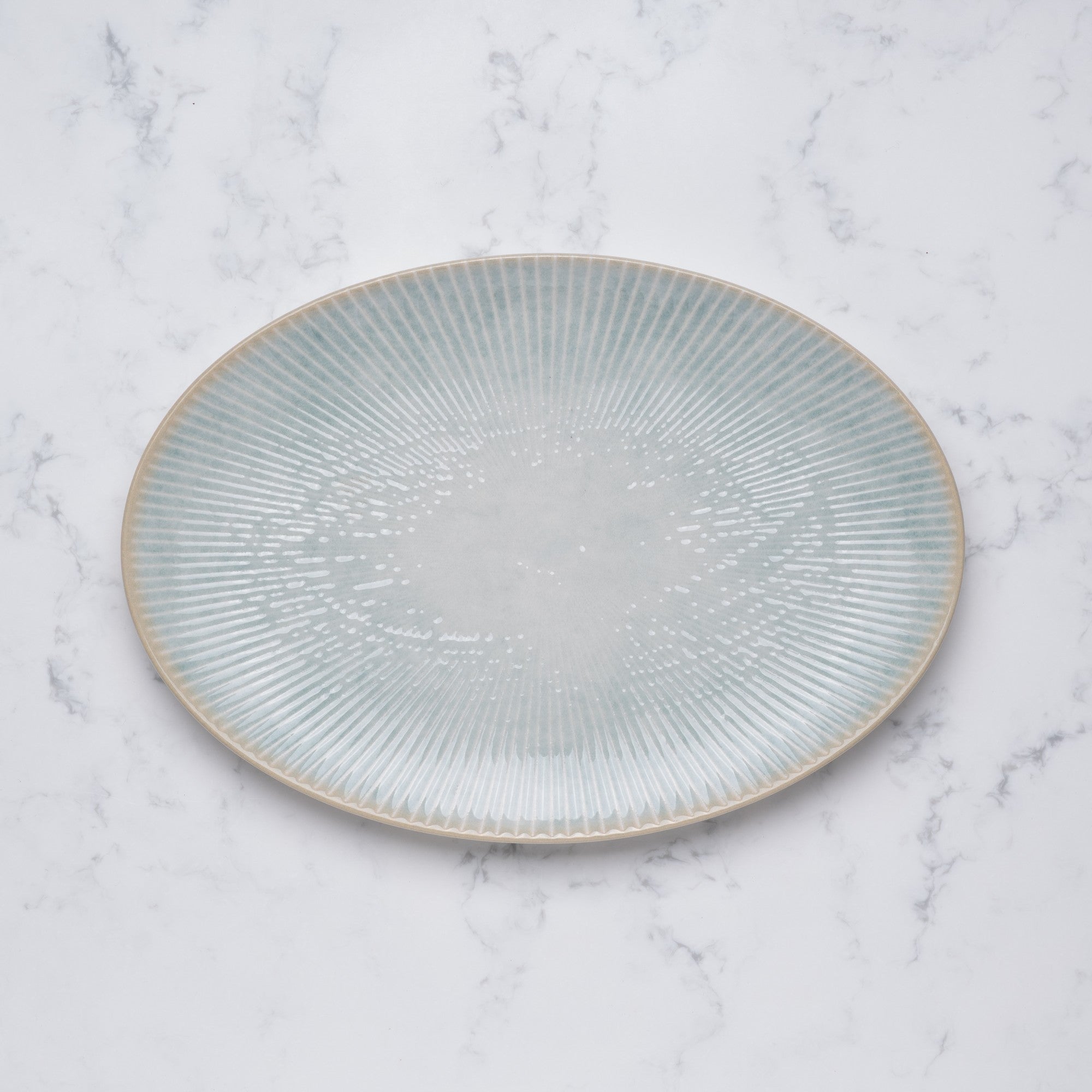 Oval Plate with Foot | Porcelain, 11" | Pack of 12