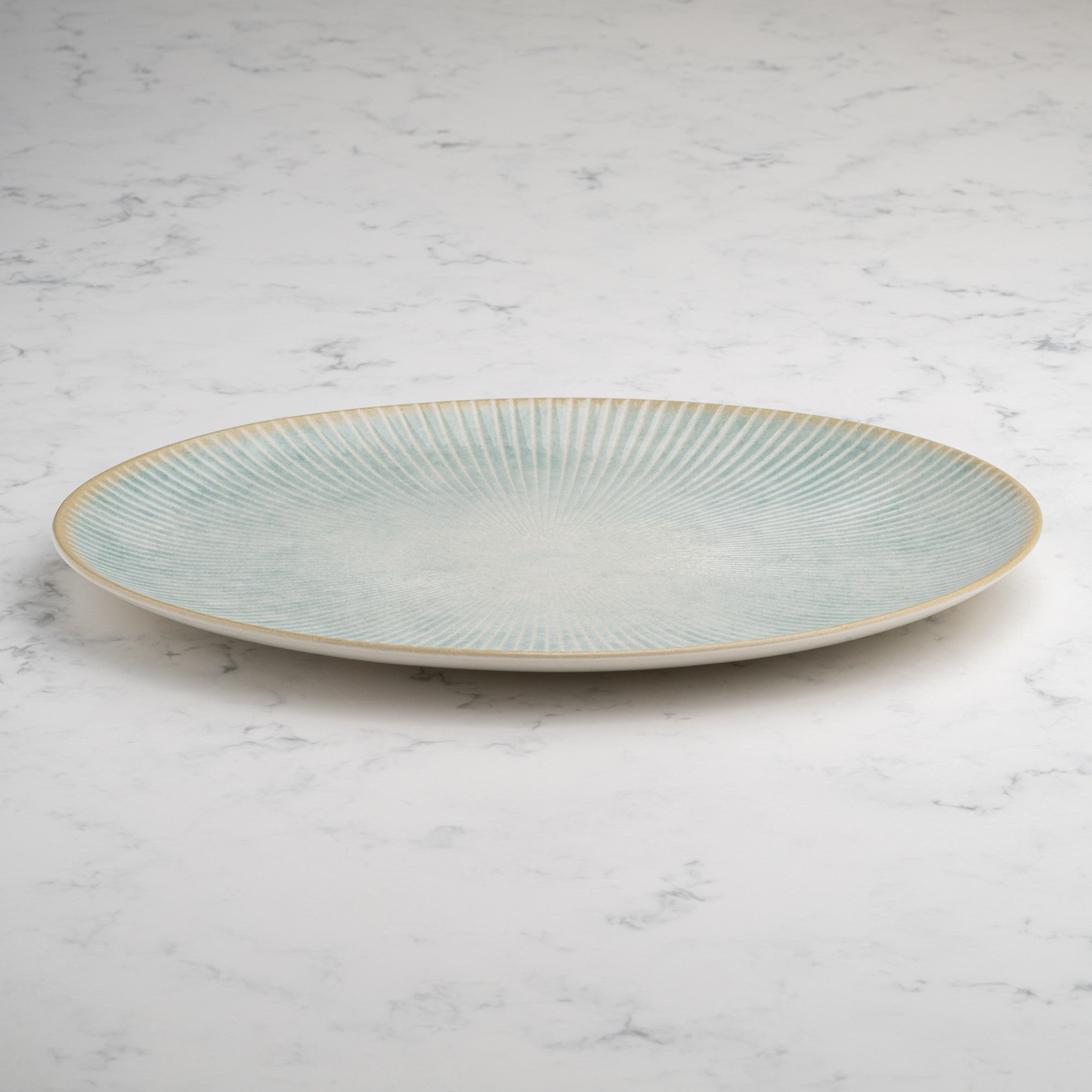 Oval Plate with Foot | Porcelain, 11" | Pack of 12