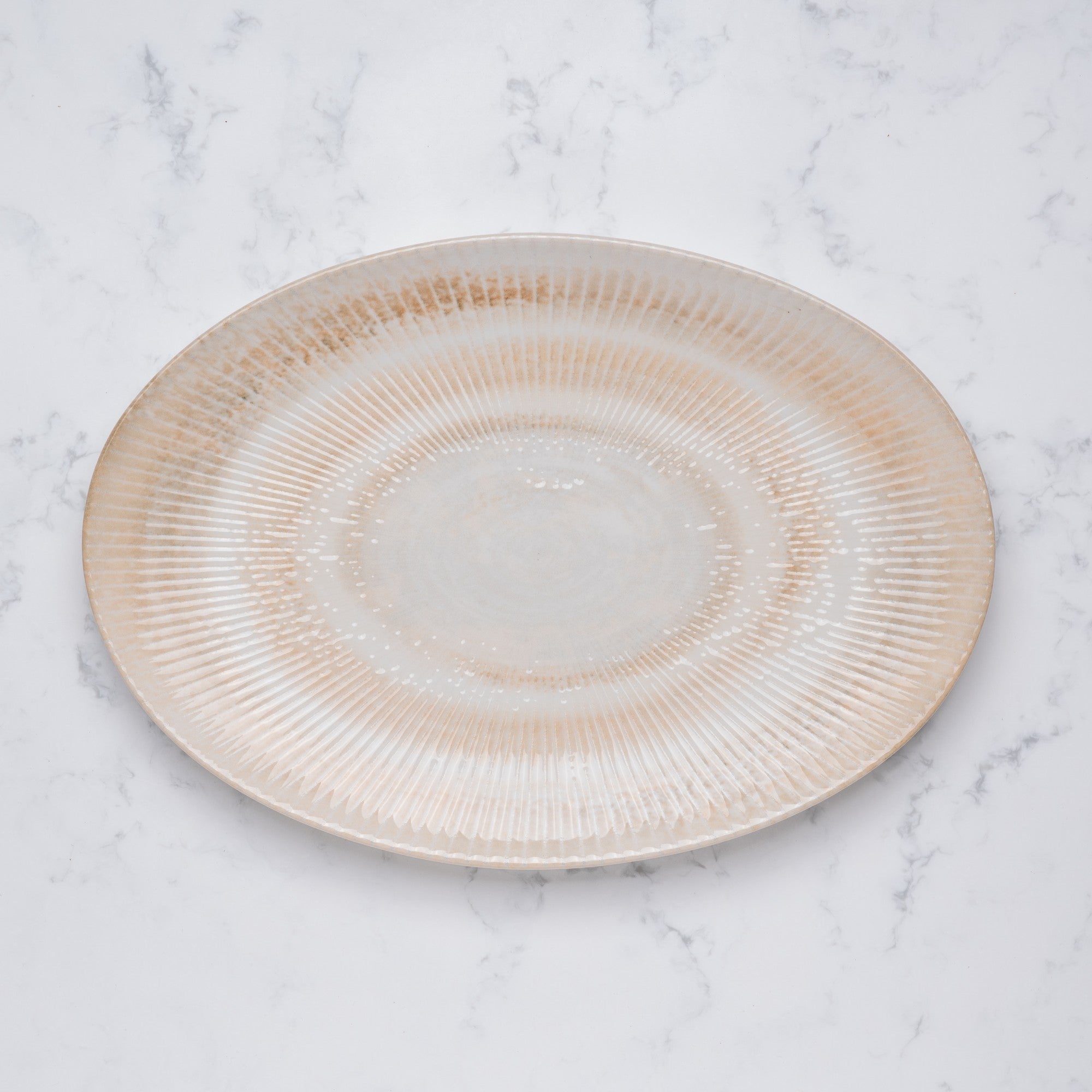 Premium Oval Plate with Foot | 11" | Porcelain | Set of 12